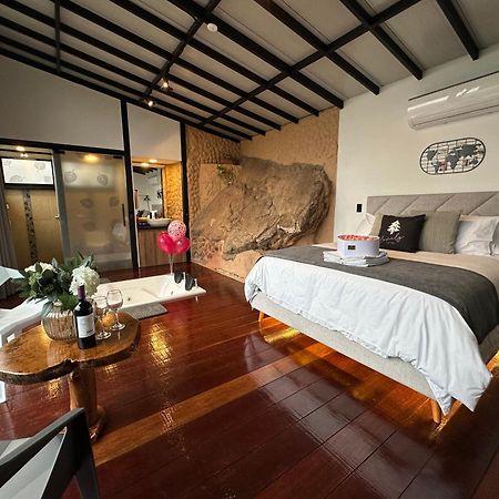 Vip Glamping Ruitoque, Hermosa Vista Floridablanca Buitenkant foto